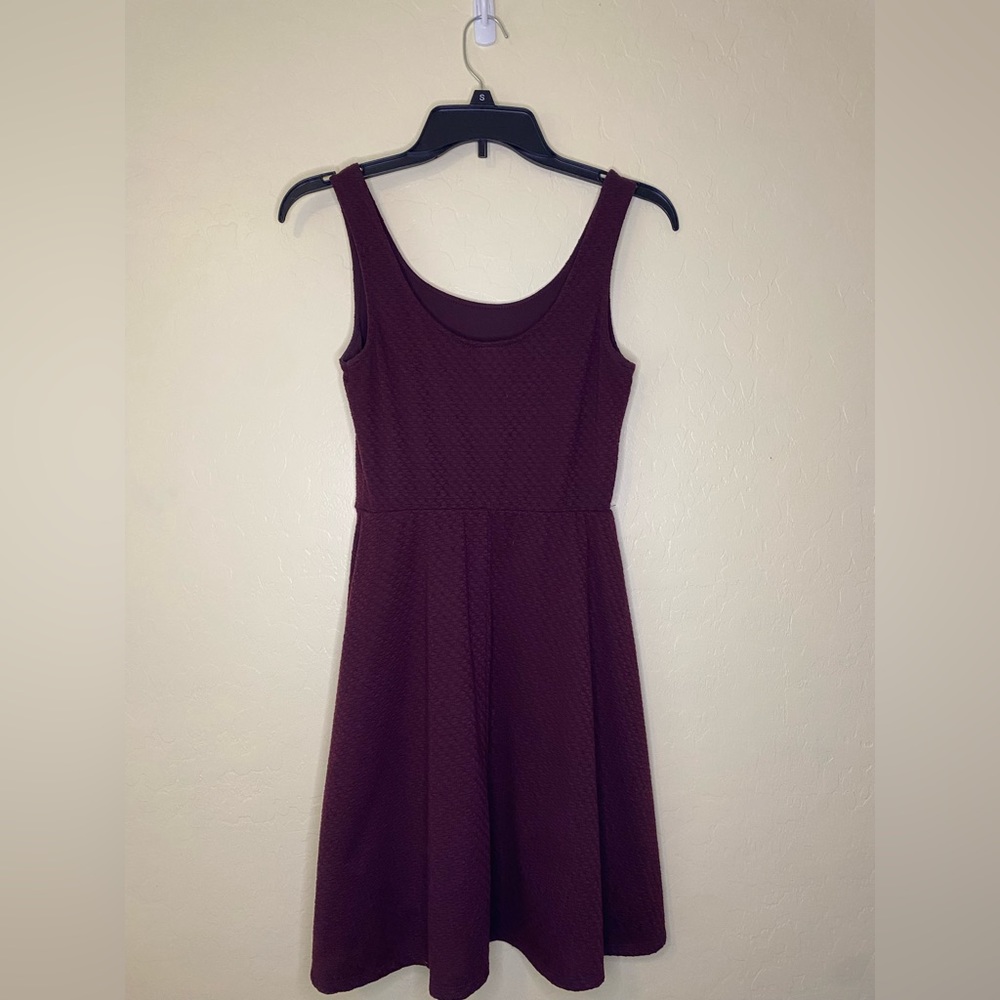 Purple sleeveless dress - Picture 2 of 5